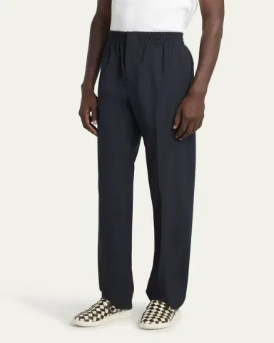 Bottega Veneta Men's Fine Wool Trousers | Thumbnail 8 Bottega Veneta Men's Fine Wool Trousers | Thumbnail 8
