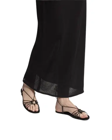 Saint Laurent Babylone Strappy YSL Ankle-Tie Sandals | Thumbnail 1 Saint Laurent Babylone Strappy YSL Ankle-Tie Sandals | Thumbnail 1