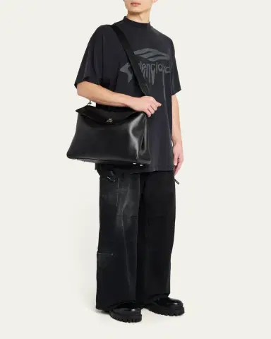 Balenciaga Men's Rodeo Leather Messenger Bag | Thumbnail 5 Balenciaga Men's Rodeo Leather Messenger Bag | Thumbnail 5