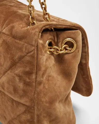 Saint Laurent Jamie 4.3 Medium Quilted Suede Shoulder Bag | Thumbnail 5 Saint Laurent Jamie 4.3 Medium Quilted Suede Shoulder Bag | Thumbnail 5