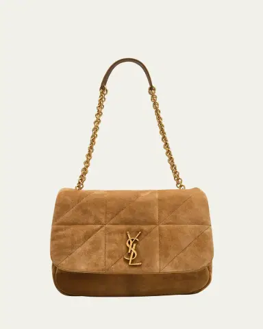 Saint Laurent Jamie 4.3 Medium Quilted Suede Shoulder Bag | Thumbnail 6 Saint Laurent Jamie 4.3 Medium Quilted Suede Shoulder Bag | Thumbnail 6