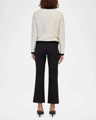 SIMKHAI Michelle Pintuck Cropped Pants | Thumbnail 5 SIMKHAI Michelle Pintuck Cropped Pants | Thumbnail 5