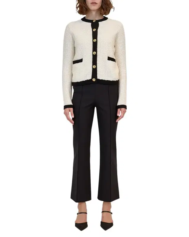 Michelle Pintuck Cropped Pants