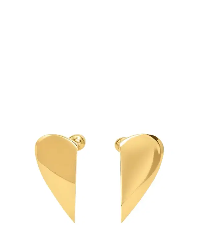 ALAIA Half Heart-Shaped Earrings