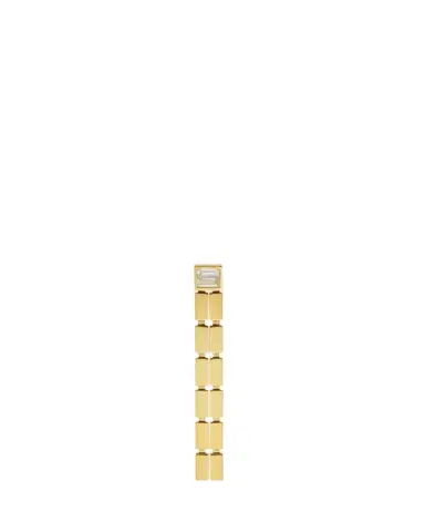 Ileana Makri 18K Yellow Gold Double Waterfall Earrings with Baguette Diamonds | Thumbnail 1 Ileana Makri 18K Yellow Gold Double Waterfall Earrings with Baguette Diamonds | Thumbnail 1