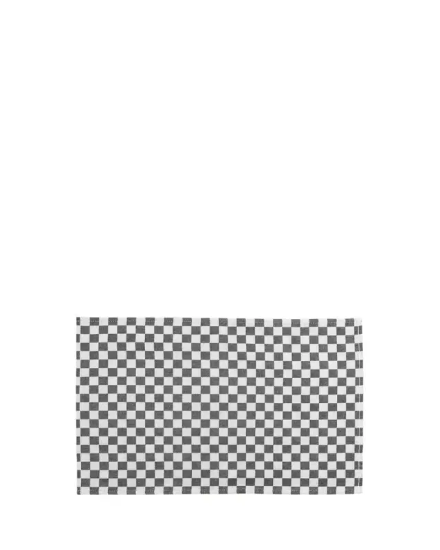 Black Check Placemats, Set of 4