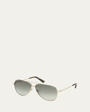 PUCCI Metal Aviator Sunglasses | Thumbnail 2
