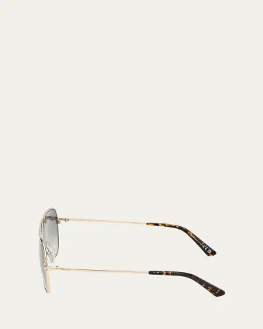 PUCCI Metal Aviator Sunglasses | Thumbnail 3