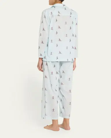 Pour Les Femmes Long Sleeve Pajama Set | Thumbnail 16 Pour Les Femmes Long Sleeve Pajama Set | Thumbnail 16