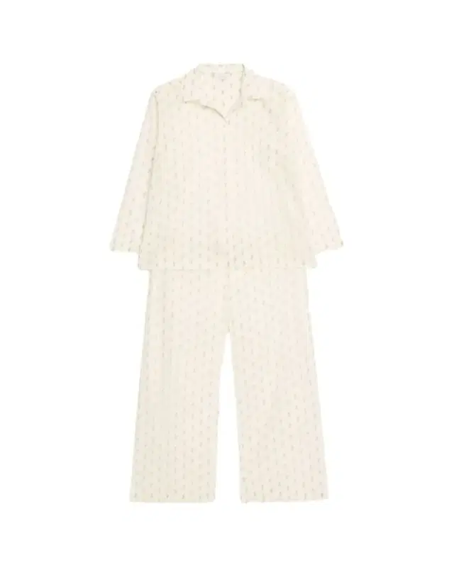 Pour Les Femmes Long Sleeve Pajama Set