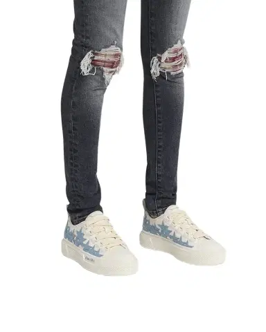 Amiri Stars Low-Top Leather Sneakers | Thumbnail 1