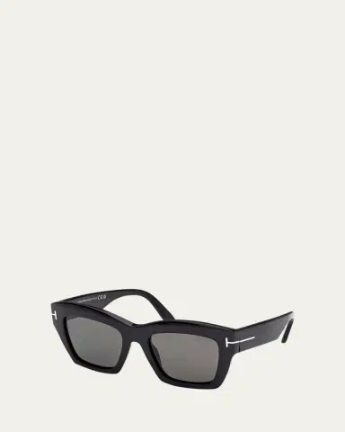 TOM FORD Luna Polarized Butterfly Sunglasses | Thumbnail 2
