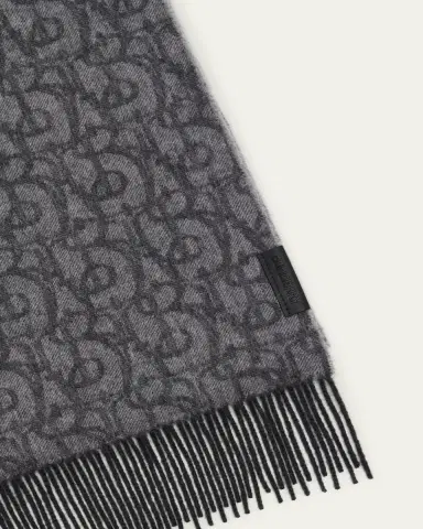 Burberry Men's B Charm Cashmere Scarf | Thumbnail 4