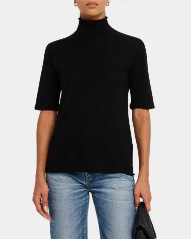 Majestic Filatures Machine Washable Cashmere Turtleneck | Thumbnail 3