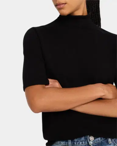 Majestic Filatures Machine Washable Cashmere Turtleneck | Thumbnail 4