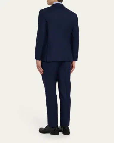 Kiton Men's Super 160s Tonal Micro-Stripe Suit | Thumbnail 4 Kiton Men's Super 160s Tonal Micro-Stripe Suit | Thumbnail 4
