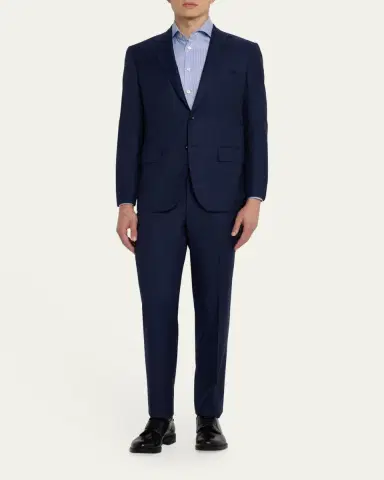 Kiton Men's Super 160s Tonal Micro-Stripe Suit | Thumbnail 5 Kiton Men's Super 160s Tonal Micro-Stripe Suit | Thumbnail 5