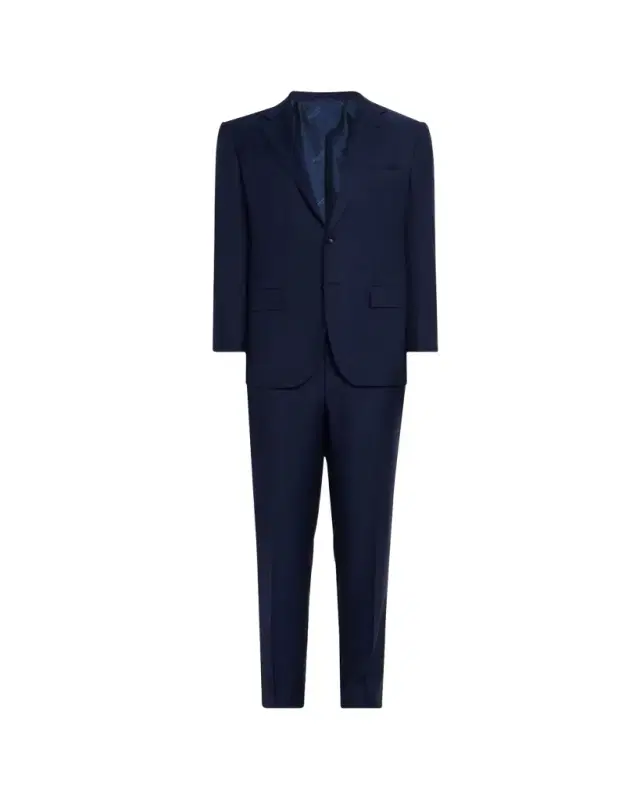 Men's Super 160s Tonal Micro-Stripe Suit