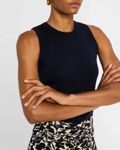 A.L.C. Hadley Classic Cotton Tank Top | Thumbnail 4