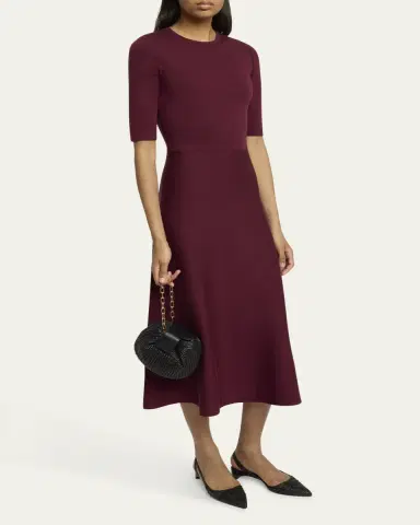 Gabriela Hearst Demi Ruched Leather Clutch Bag | Thumbnail 5 Gabriela Hearst Demi Ruched Leather Clutch Bag | Thumbnail 5