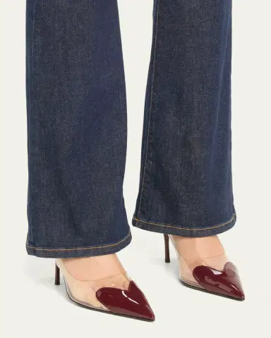 Alaïa Coeur Clear Patent Heart-Toe Slingback Pumps | Thumbnail 7