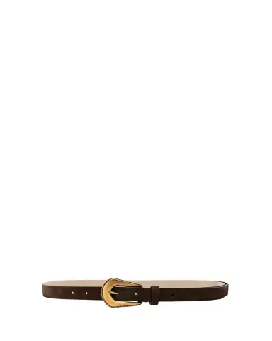 Brunello Cucinelli Western Braided Suede Belt | Thumbnail 1