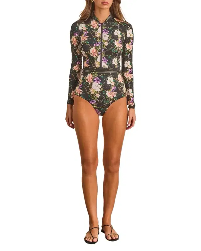 Carmen Rashguard One-Piece Swimsuit