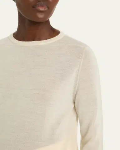 Rick Owens Biker Level Knit Wool Sweater | Thumbnail 5