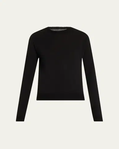 Rick Owens Biker Level Knit Wool Sweater | Thumbnail 6
