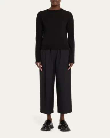 Rick Owens Biker Level Knit Wool Sweater | Thumbnail 7