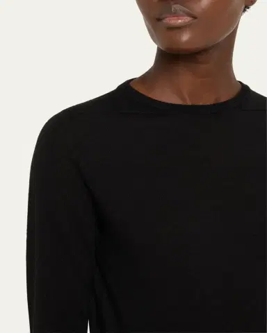 Rick Owens Biker Level Knit Wool Sweater | Thumbnail 10