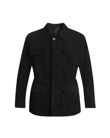 Brioni Men's Suede Field Jacket | Thumbnail 1 Brioni Men's Suede Field Jacket | Thumbnail 1