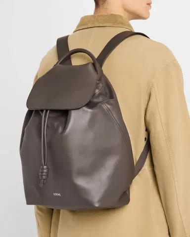 Loewe Men's Flamenco Suede Backpack | Thumbnail 13