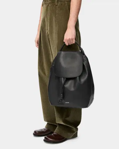 Loewe Men's Flamenco Suede Backpack | Thumbnail 4