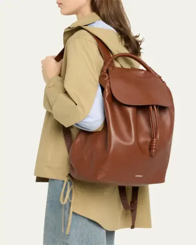Loewe Men's Flamenco Suede Backpack | Thumbnail 9