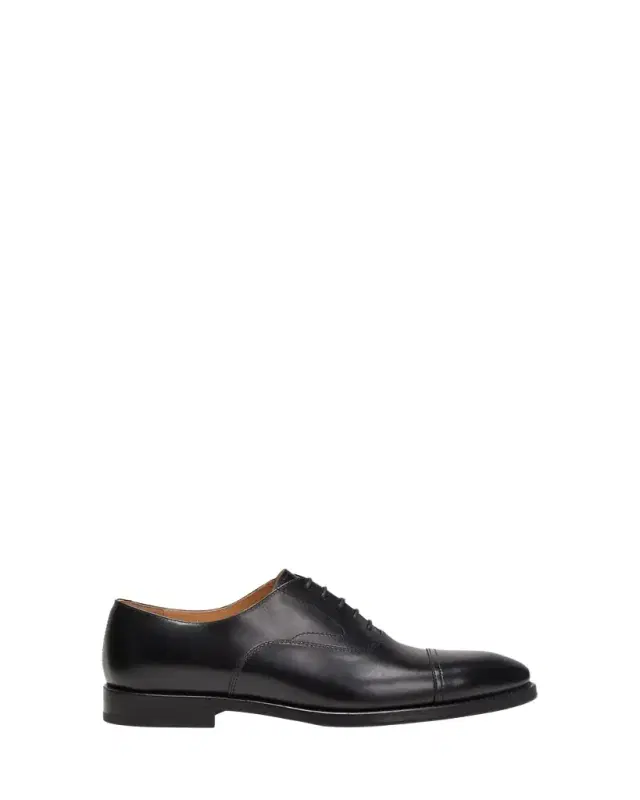 Brunello Cucinelli Men's Calf Leather Cap-Toe Oxfords