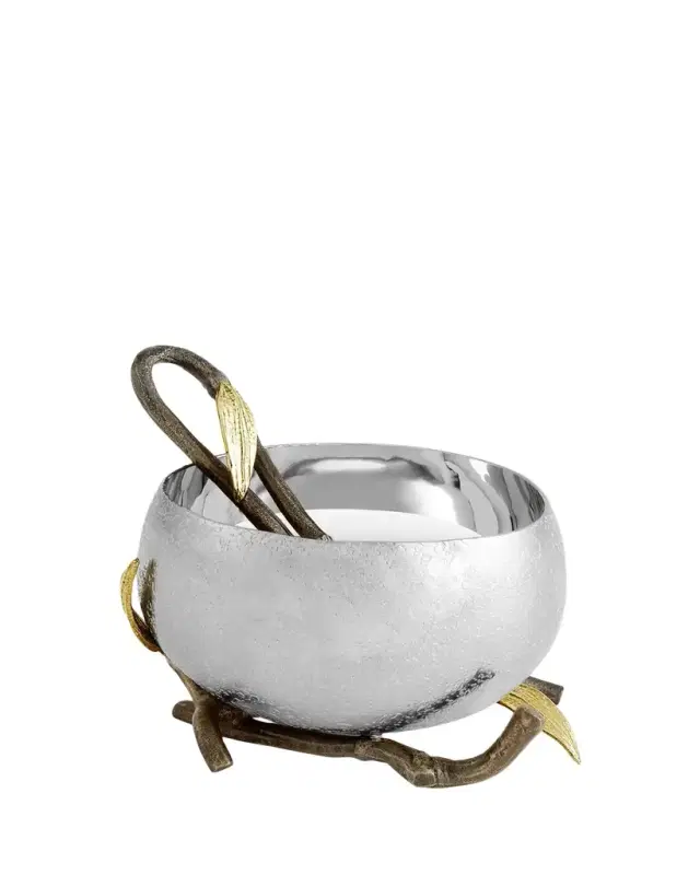 Zen Garden Nut Bowl with Spoon