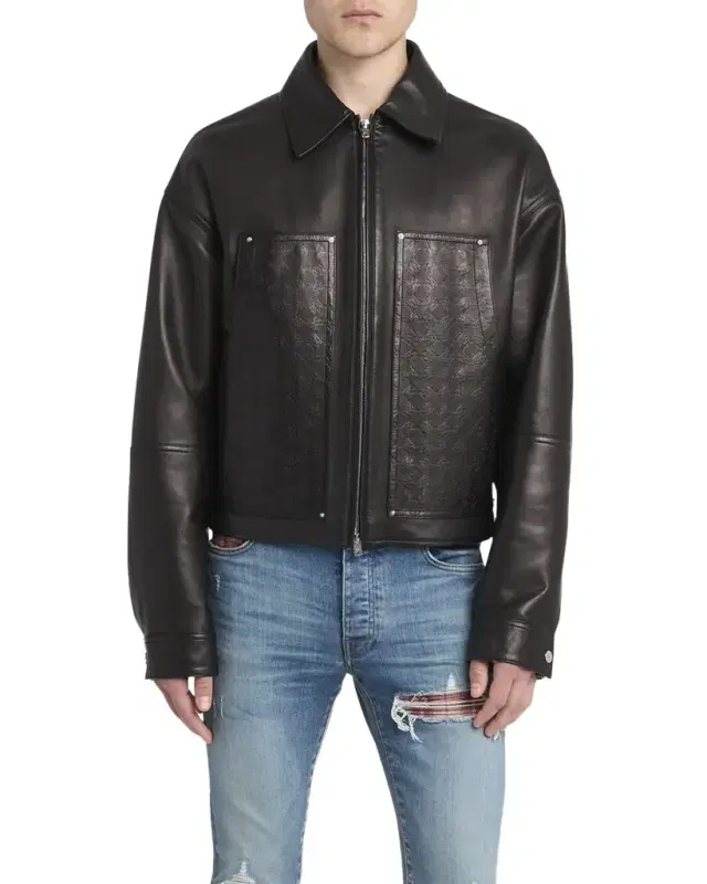 Men's MA Quad Leather Work Jacket