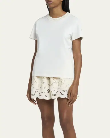 Moncler Short-Sleeve Tee | Thumbnail 4