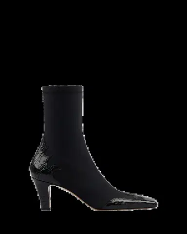 Paris Texas Belle Stretch Leather Western Booties | Thumbnail 2