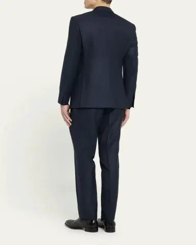 TOM FORD Men's Shelton Mouline Sharkskin Suit | Thumbnail 2