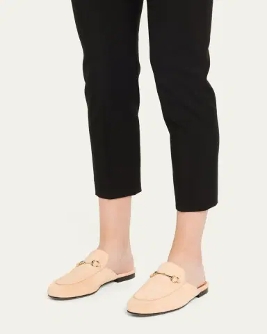 Gucci Princetown Suede Mules | Thumbnail 2