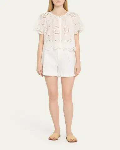 Matteau Broderie Blouse | Thumbnail 2