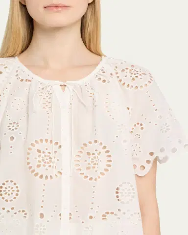Matteau Broderie Blouse | Thumbnail 5
