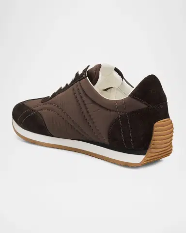TOTEME Suede Retro Runner Sneakers | Thumbnail 8 TOTEME Suede Retro Runner Sneakers | Thumbnail 8