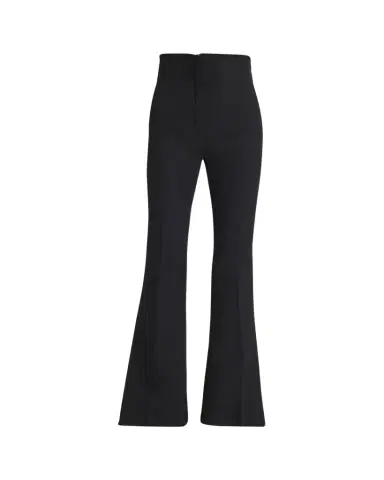 Alexander McQueen Foldover-Waist Flare Trousers | Thumbnail 1 Alexander McQueen Foldover-Waist Flare Trousers | Thumbnail 1