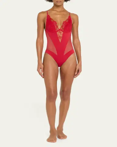 Lise Charmel Adorable En Sexy Embroidered Bodysuit | Thumbnail 2 Lise Charmel Adorable En Sexy Embroidered Bodysuit | Thumbnail 2