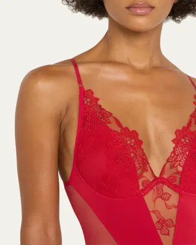 Lise Charmel Adorable En Sexy Embroidered Bodysuit | Thumbnail 4 Lise Charmel Adorable En Sexy Embroidered Bodysuit | Thumbnail 4
