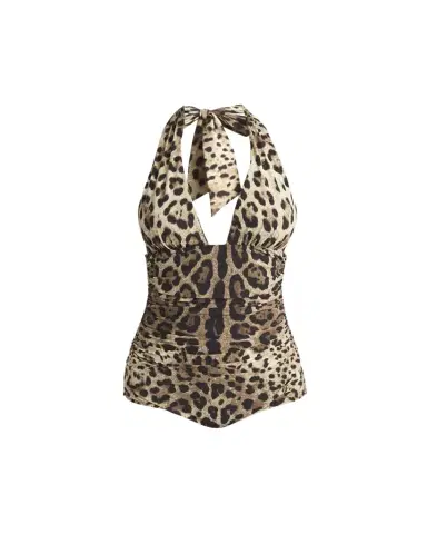 Dolce & Gabbana Stampa Leo One-Piece Swimsuit | Thumbnail 1