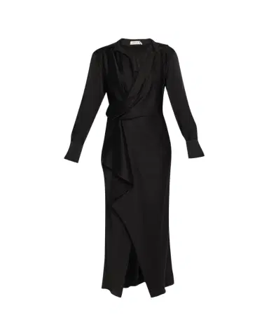 Simkhai Talita Drape-Front Midi Dress | Thumbnail 1